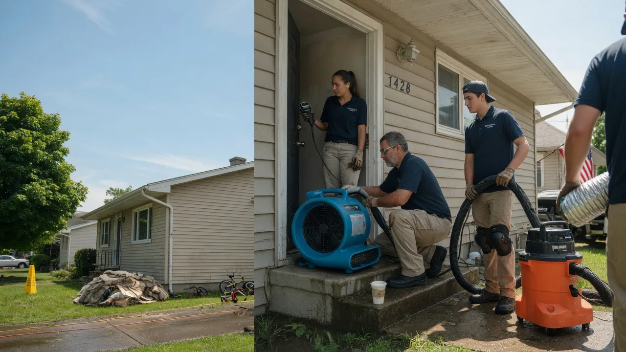 Water Damage Restoration in Sterling, PA near me
